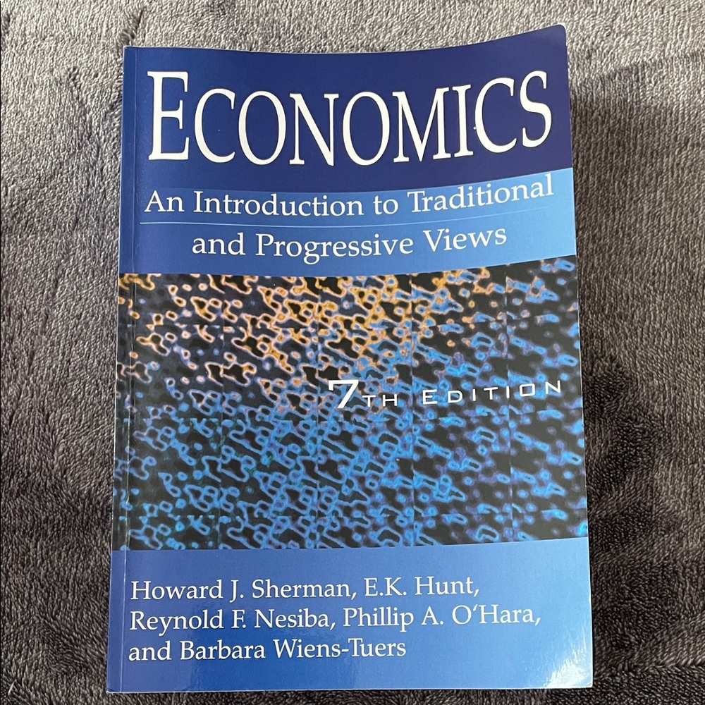 ⭐️Economics: An Introduction to Traditional and Progressive Views - 7th Edition